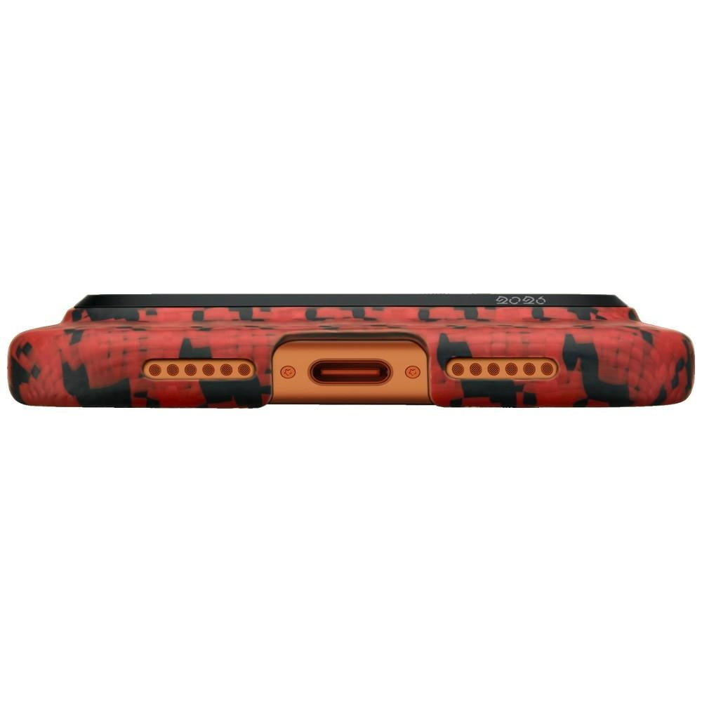 Pitaka iPhone 17 Pro Max Kuori Edge MagSafe Maroon