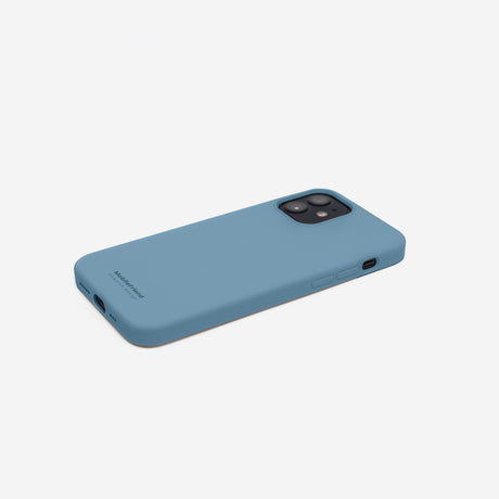 MobileFriend iPhone 12/iPhone 12 Pro Skal Silikon Pacific Blue