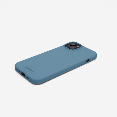 MobileFriend iPhone 15 Plus Skal Silikon Pacific Blue