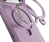 Torras iPhone 18 Pro Max Kuori Ostand Q3 Silicone Violetti