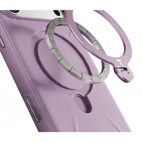 Torras iPhone 18 Pro Kuori Ostand Q3 Silicone Violetti