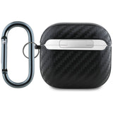 Red Bull AirPods 4 Kuori Carbon Logo Musta