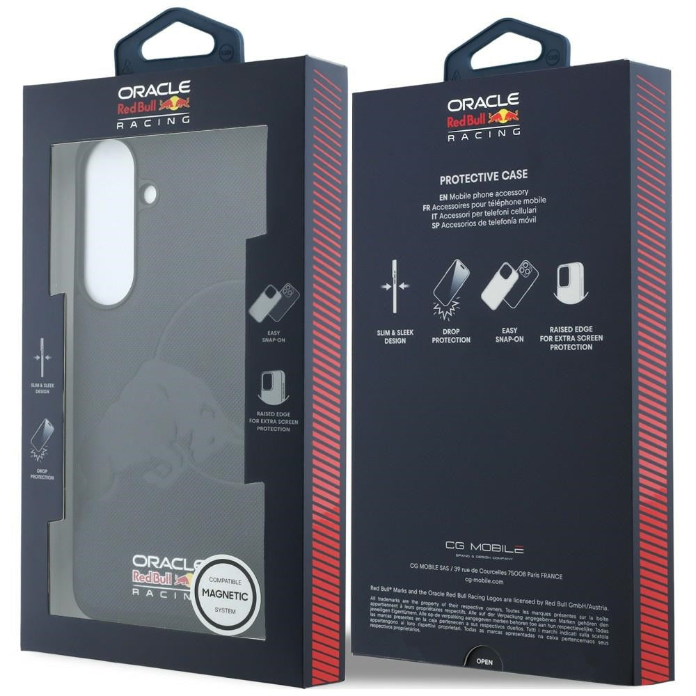 Red Bull Samsung Galaxy S26 FE Kuori Embossed MagSafe Sininen