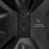 dbramante1928 iPhone 17 Pro Max/iPhone 18 Pro Max Kuori Roskilde MagSafe Kick ICON Midnight