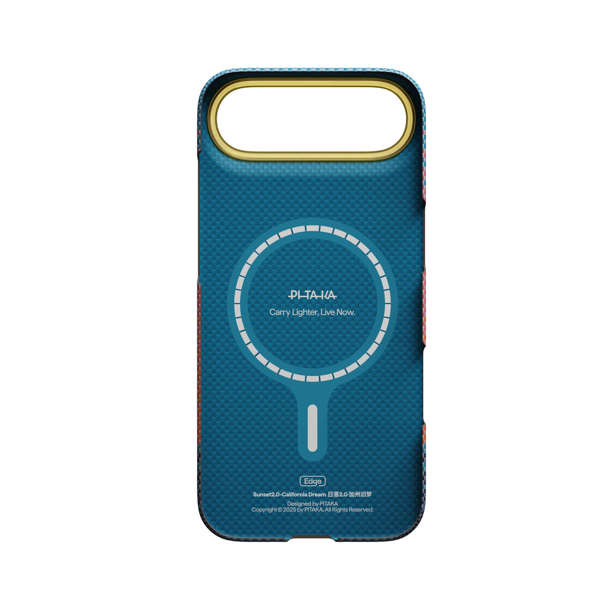 Pitaka iPhone Air Kuori Edge MagSafe California Dream-04