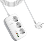 SiGN Smart WiFi 3-tie Jatkorasitimet 30W USB-A/USB-C 1,5m