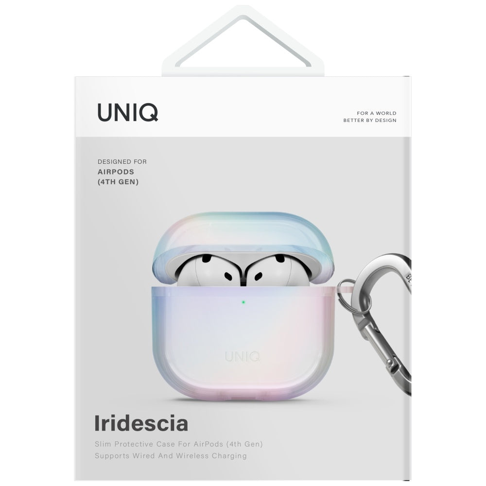 Uniq AirPods 4/5 Kuori Iridescia Holo Quartz