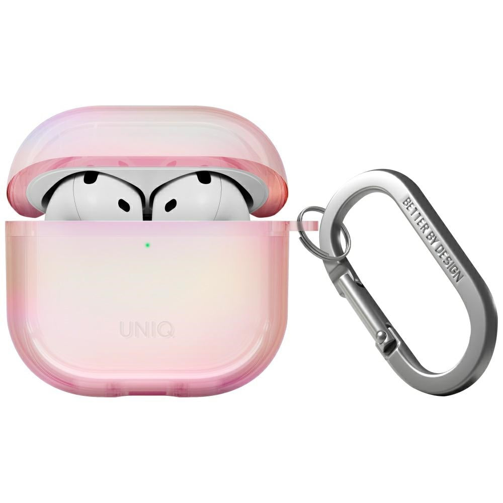Uniq AirPods 4/5 Kuori Iridescia Pink Prism