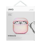 Uniq AirPods 4/5 Kuori Iridescia Pink Prism