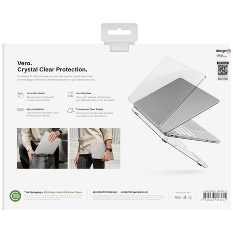 Uniq MacBook Neo 13 Kuori Vero Kirkas