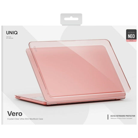Uniq MacBook Neo 13 Kuori Vero Vaaleanpunainen