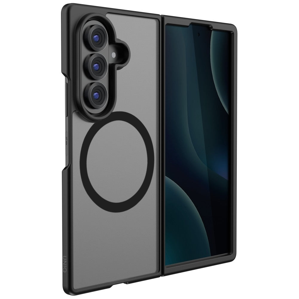 Uniq Samsung Galaxy Z Fold 8 Ultra Kuori Veren MagClick Musta