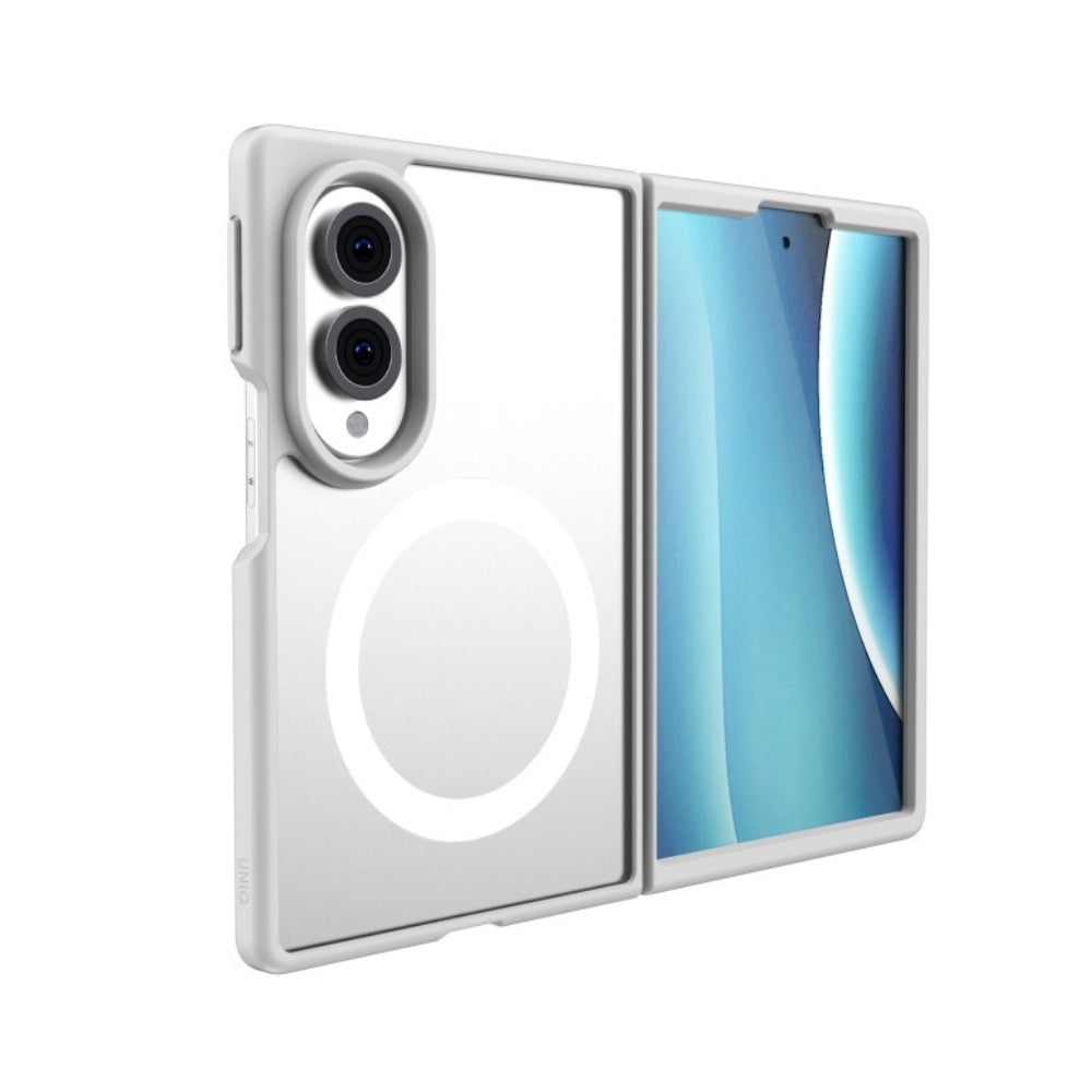 Uniq Samsung Galaxy Z Fold 8 Kuori Veren MagClick Valkoinen
