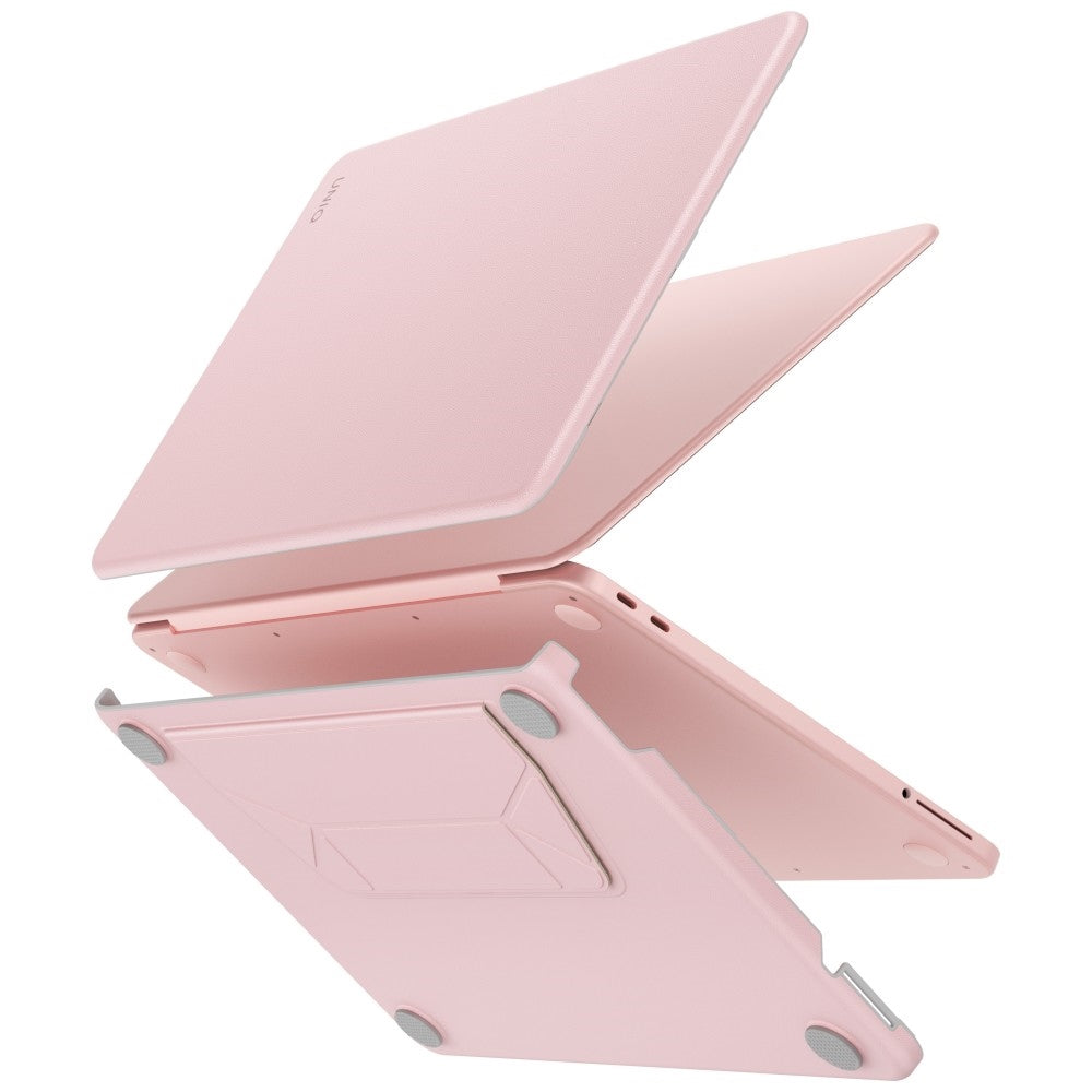 Uniq MacBook Neo 13 Kuori Lyden Versa Vaaleanpunainen