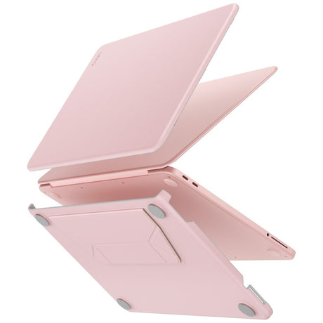 Uniq MacBook Neo 13 Kuori Lyden Versa Vaaleanpunainen