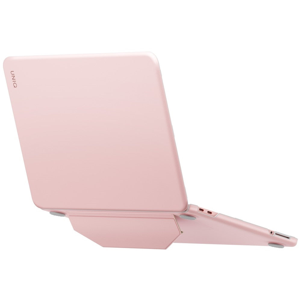 Uniq MacBook Neo 13 Kuori Lyden Versa Vaaleanpunainen