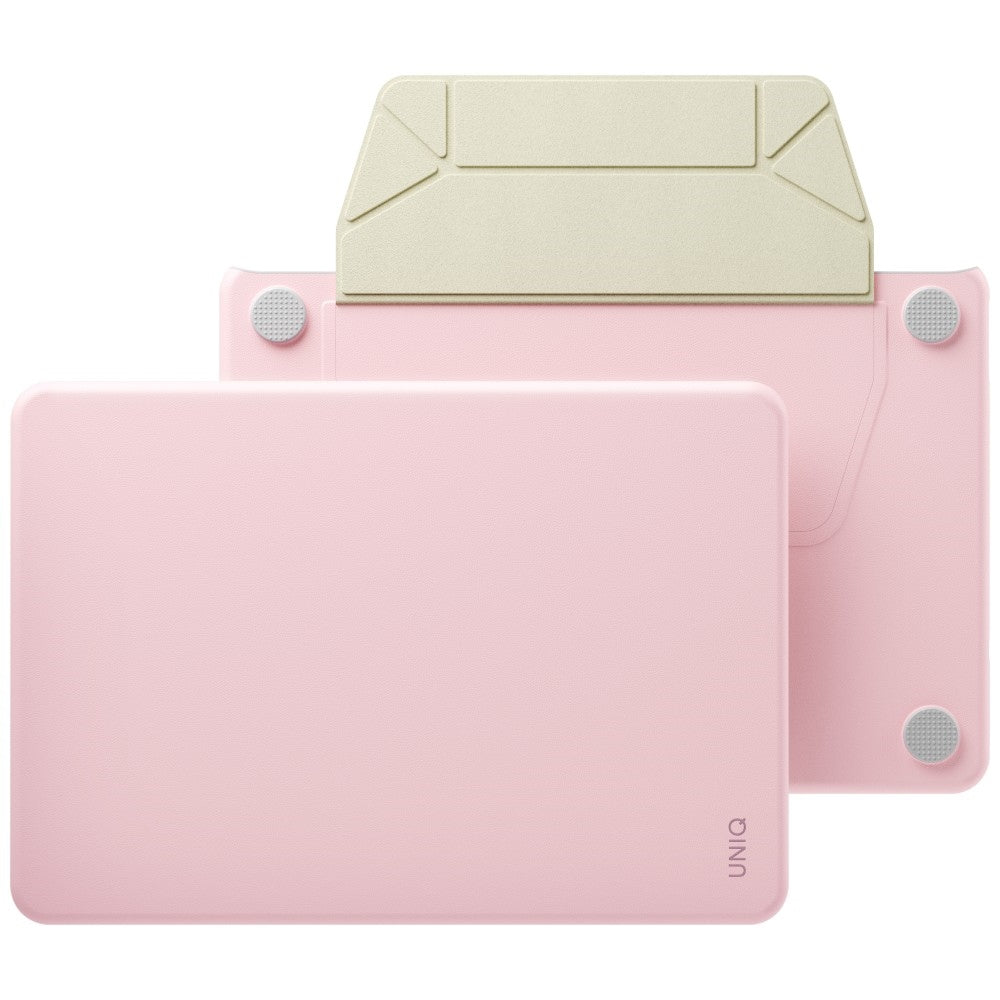 Uniq MacBook Neo 13 Kuori Lyden Versa Vaaleanpunainen