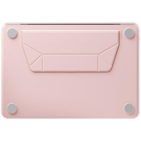Uniq MacBook Neo 13 Kuori Lyden Versa Vaaleanpunainen