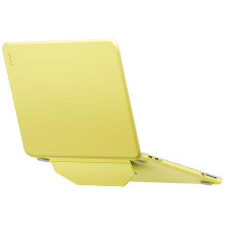 Uniq MacBook Neo 13 Kuori Lyden Versa Keltainen