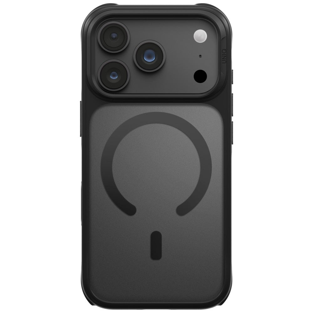 Uniq iPhone 17 Pro/iPhone 18 Pro Kuori Veren MagClick Musta