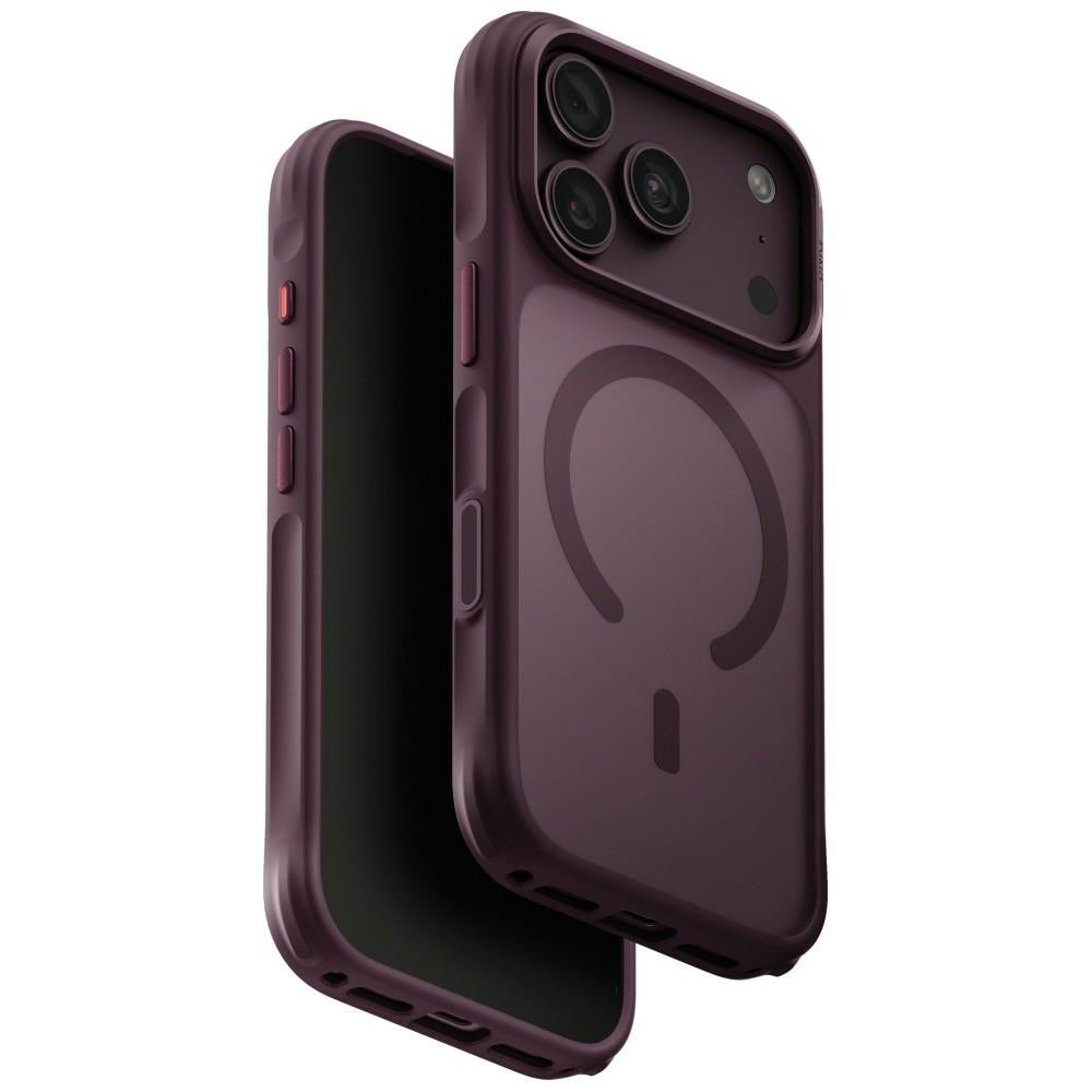 Uniq iPhone 17 Pro/iPhone 18 Pro Kuori Veren MagClick Burgundy