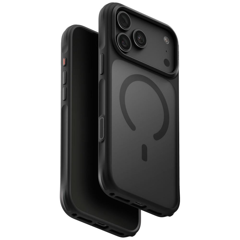Uniq iPhone 17 Pro Max/iPhone 18 Pro Max Kuori Veren MagClick Musta
