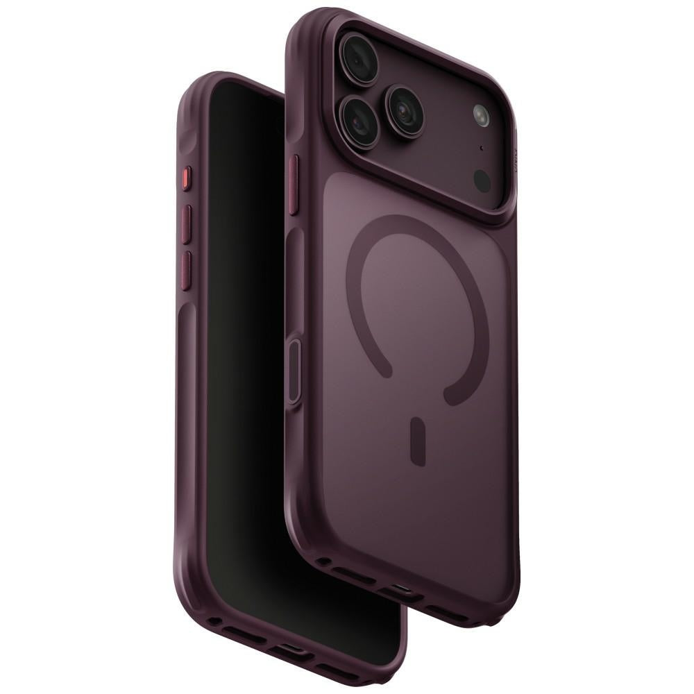 Uniq iPhone 17 Pro Max/iPhone 18 Pro Max Kuori Veren MagClick Burgundi
