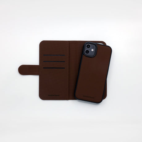 MobileFriend iPhone 11/iPhone Xr Fodral Magnetiskt Brun