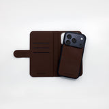 MobileFriend iPhone 17 Pro/iPhone 18 Pro Kotelo Magneettinen Ruskea