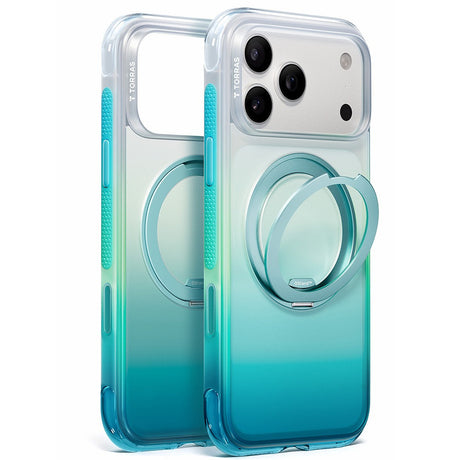 Torras iPhone 18 Pro Kuori Ostand O3 Air Gradient Alaska Aurora