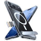 Torras iPhone 18 Pro Kuori Ostand L1 Kirkas