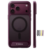 Torras iPhone 18 Pro Kuori Ostand L1 Violetti
