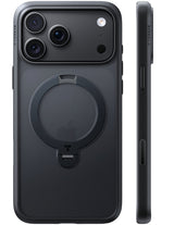 Torras iPhone 18 Pro Kuori Ostand Q3 Spin Obsidian Black