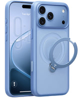 Torras iPhone 18 Pro Kuori Ostand Q3 Spin Horizon Blue