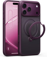 Torras iPhone 18 Pro Max Kuori Ostand Q3 Spin Dusk Purple