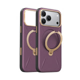 Torras iPhone 18 Pro Max Kuori Ostand Q3 Vegskin Cloud Plum