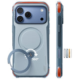 Torras iPhone 18 Pro Kuori Ostand Q3 Air Pro Polar Slate