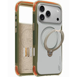 Torras iPhone 18 Pro Kuori Ostand Q3 Air Pro Alpine Marble