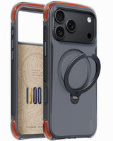 Torras iPhone 18 Pro Kuori Ostand Q3 Air Pro Obsidian Core