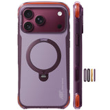 Torras iPhone 18 Pro Max Kuori Ostand Q3 Air Pro Violetti Summit