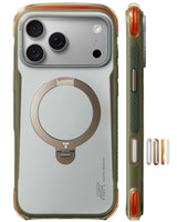 Torras iPhone 18 Pro Max Kuori Ostand Q3 Air Pro Alpine Marble