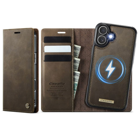 CaseMe iPhone 17 Kotelo C49 Series Ruskea