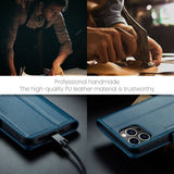 CaseMe iPhone 13 Pro Kotelo 023 Series Sininen