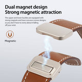Dux Ducis Apple Watch 38/40/41/42mm Ranneke YA Series Ruskea