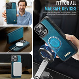 CaseMe iPhone 13 Pro Max Kotelo C49 Series Vihreä