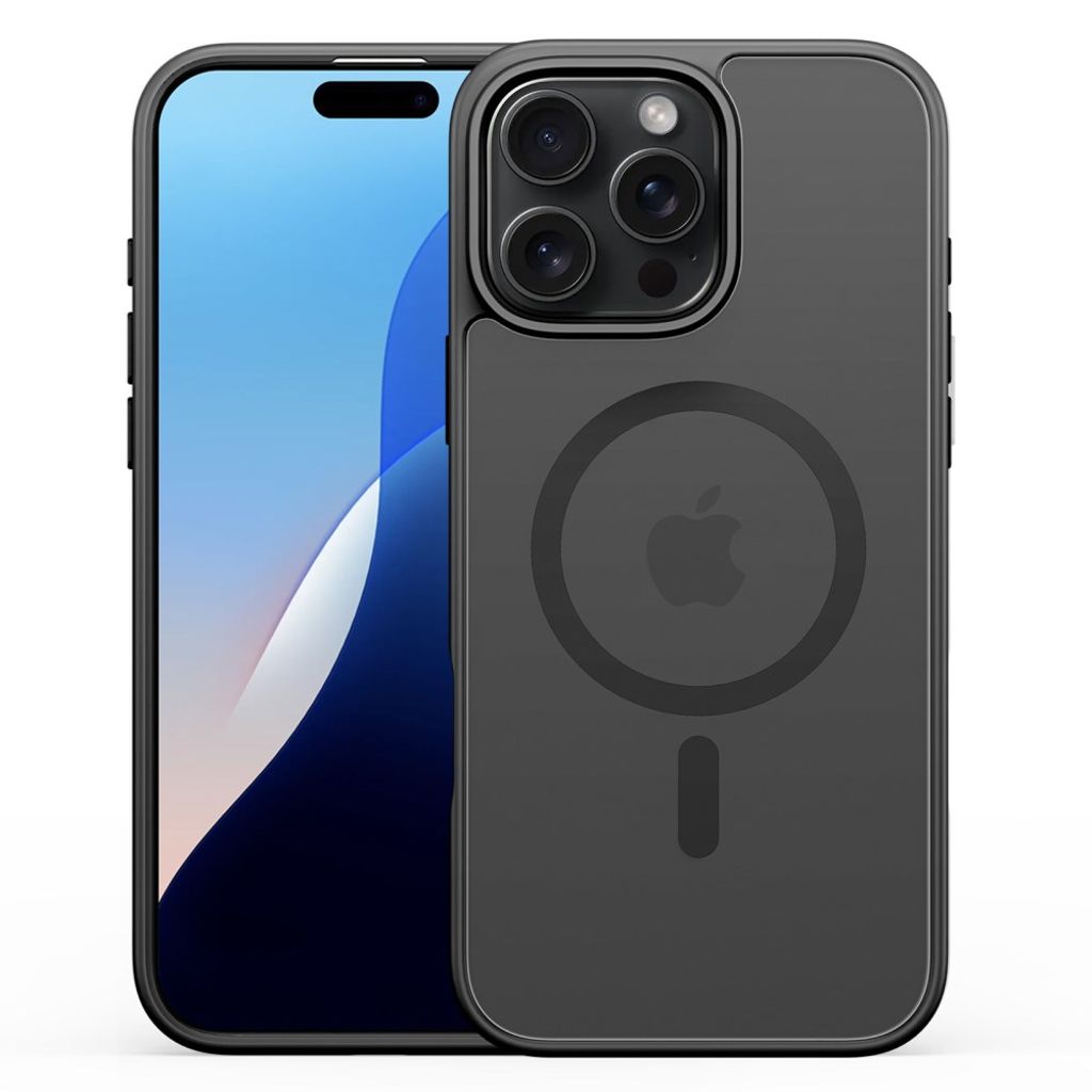 Dux Ducis iPhone 16 Pro Kuori Yind Series MagSafe Musta