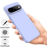 Google Pixel 11 Pro XL Kuori Remmillä Silikoni Violetti
