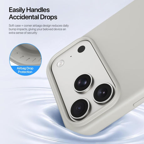 Dux Ducis iPhone 17 Pro/iPhone 18 Pro Kuori Piel Series MagSafe Beige