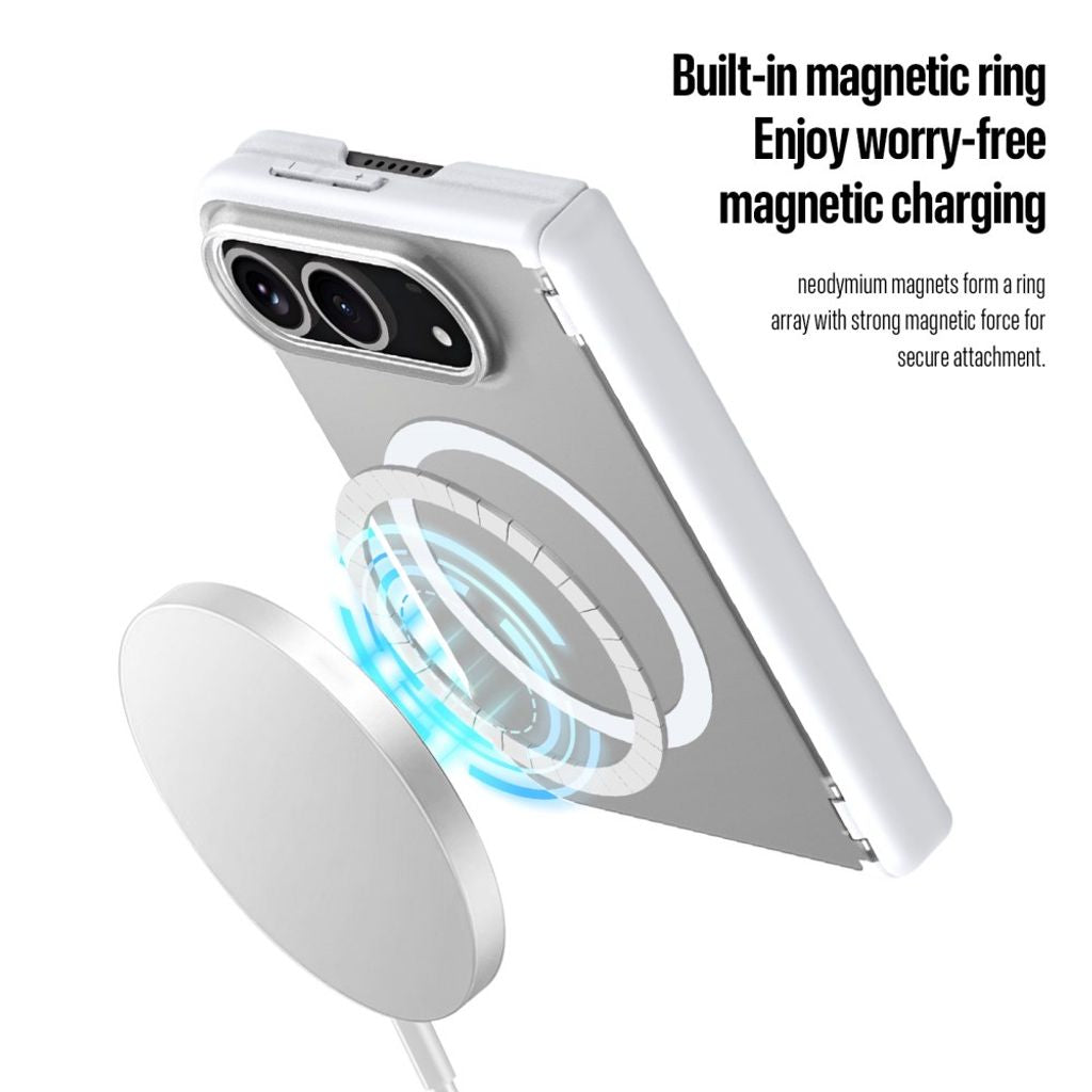 Dux Ducis iPhone Duo Kuori EXPN Series MagSafe Valkoinen