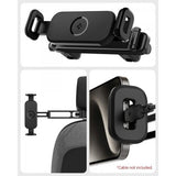 Spigen OneTap Universal -tablettiteline auton niskatukeen, musta